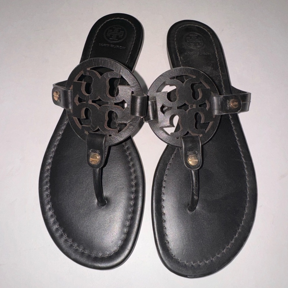 Tory Burch Miller Black Sandals